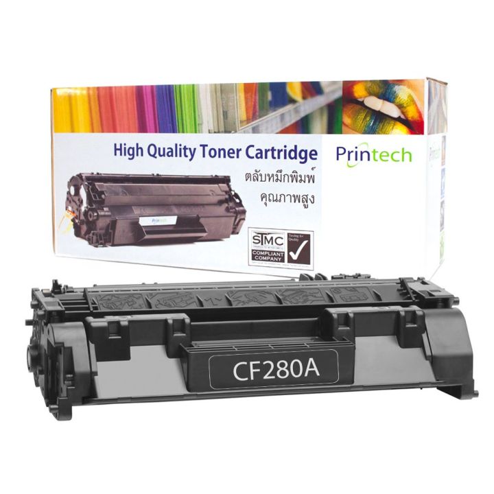 PRINTECH ตลับหมึกเลเซอร์ Laser Toner HP CF280A (80A) - Black