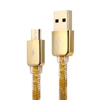 Remax สายชาร์จ Micro USB รุ่น Gold Safe &amp; Speed (สีทอง)