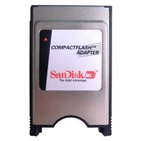 Sandisk CompactFlash Type I CF Card Adapter Converts 50-pin CompactFlash Card to 68-pin PCMCIA