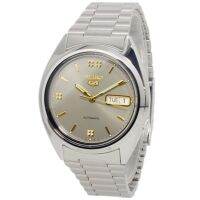 SEIKO 5 Automatic Mens Watch สีเงิน/สีเทา สายสแตนเลส รุ่น SNXL89K