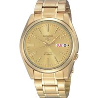 Seiko  5 Sports  Automatic  นาฬิกาข้ิอมือผู้ชาย  Gold   รุ่น SNKL48K1