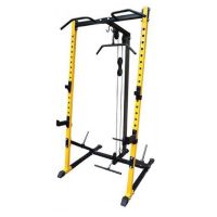 SETKO POWER RACK รุ่น Pro-04 (เหลือง/ดำ)