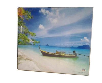 SPK Shop โต๊ะพับญี่ปุ่น รุ่น ขาเหล็ก 30x30 ลายภาพวิว ก.76 ล.76 ส.33 ซม.