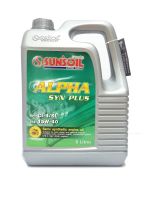 SUN’SOIL ALPHA อัลฟ่า SYN PLUS API : C 1-4/SL SAE 15 W-40 ขนาด 5 L. Bronze