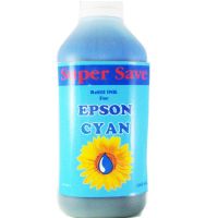 Super Save  น้ำหมึก อิงค์เจ็ท สำหรับ Epson 1000cc CYAN