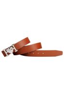 Trusty เข็มขัดผู้ชาย Mens Belt รุ่น H Shield 0844 (สีน้ำตาล)