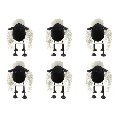 U-RO DECOR รุ่น SHEEP (สีขาว) ตุ๊กตาสังกะสี ขายยกลัง 6 ชิ้น/กล่อง