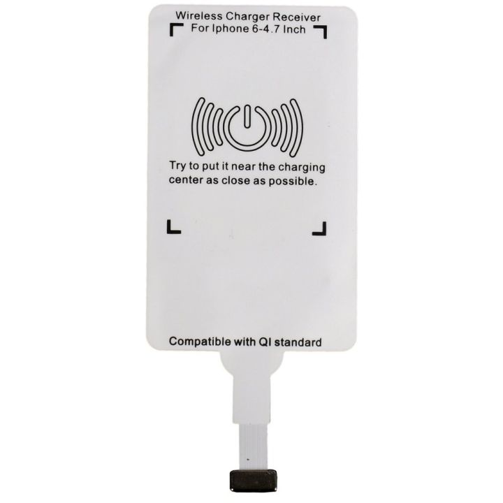 HCM]Bộ hỗ trợ sạc không dây cổng Lightning cho iPhone Wireless Charger  (Trắng) 