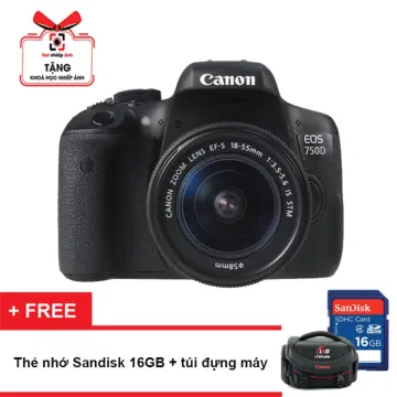 Giá máy ảnh Canon 750D: Đừng bỏ lỡ cơ hội sở hữu chiếc máy ảnh tuyệt vời này với giá thành tốt nhất. Máy ảnh Canon 750D đã được giảm giá và đã sẵn sàng để đem đến cho bạn sự hoàn hảo trong hình ảnh và video. Bạn có thể trải nghiệm những tính năng tuyệt vời của máy ảnh này một cách trọn vẹn mà không cần lo ngại về giá cả.