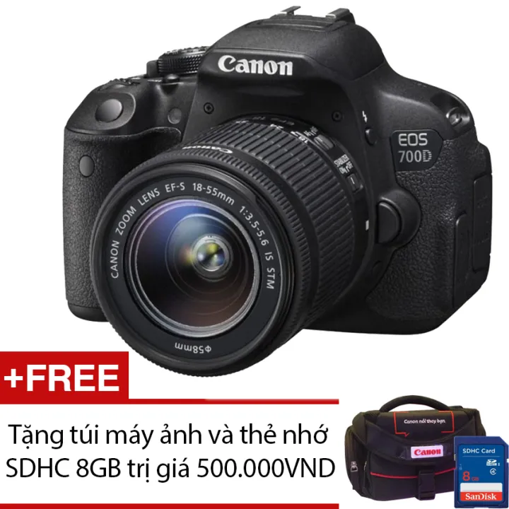 Canon EOS 700D là chiếc máy ảnh chuyên nghiệp mang đến cho bạn những bức ảnh đẹp nhất. Với tính năng hiện đại, độ phân giải cao và khả năng zoom ấn tượng, máy ảnh này sẽ là lựa chọn hoàn hảo cho những người đam mê nhiếp ảnh.