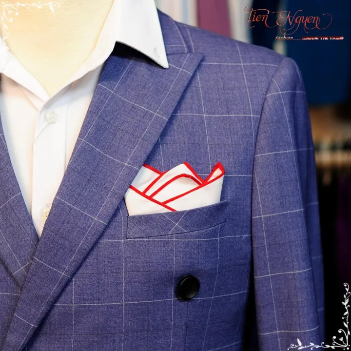 Cách gấp khăn áo vest pocket square lịch lãm đúng nguyên tắc