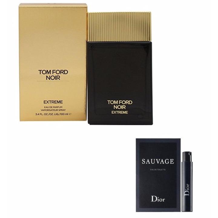 Nước hoa nam Tom Ford Noir Extreme Eau de Parfum 100 ml + Tặng 01 vỉ nước  hoa nam Dior Sauvage EDT 1ml 