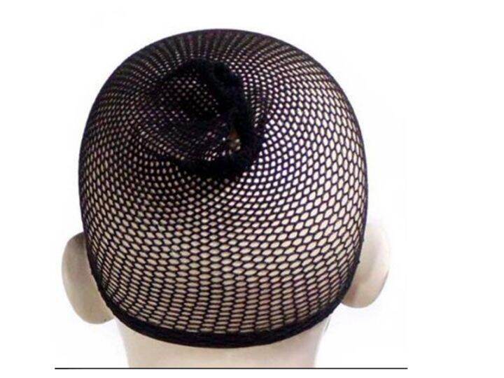 Bộ 1 cặp lưới đội tóc giả Pair Nylon Stretchable Black Hair Wig Mesh Net Wig Cap Bộ 1 cặp lưới đội tóc giả Pair Nylon Stretchable Black Hair Wig Mesh Net Wig Cap