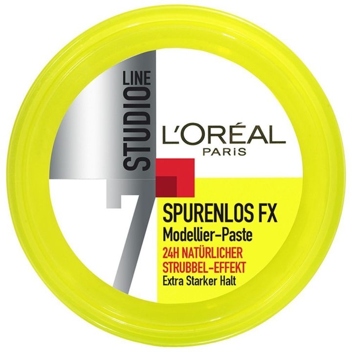 Sáp vuốt tóc nam L'Oréal Paris Studio Line Spurenlos FX Strubbel-Effekt  Paste 75ml 