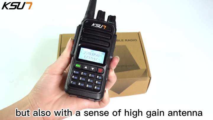 Walkie Talkie Ksun Ht Uv D Ht Full Band Channels Ht Vhf And Uhf Dual Band Dual W High