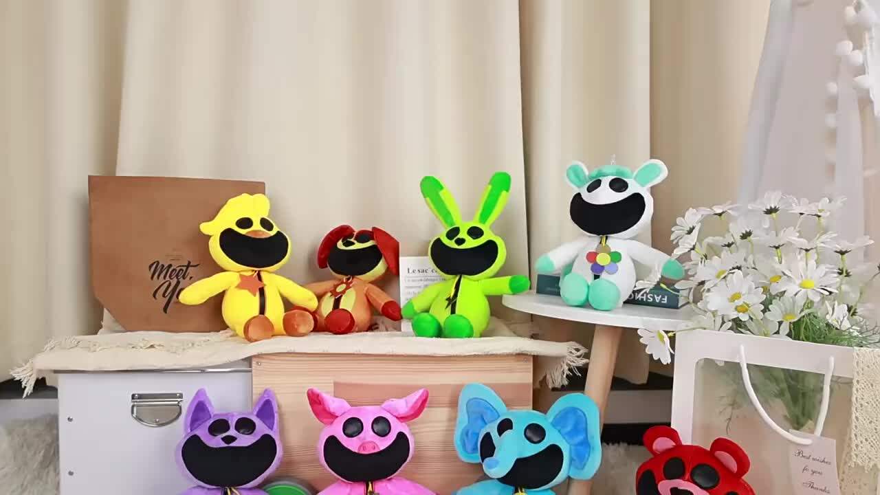 Smiling Critters Plush Toy Smiling Critters Horror Game Doll Terrifying Smiling Poppy Playtime Stuffed Toys Room Decora Kid Gift
